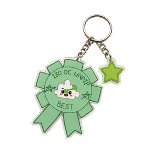 180DC UNDIP Best Member keychain