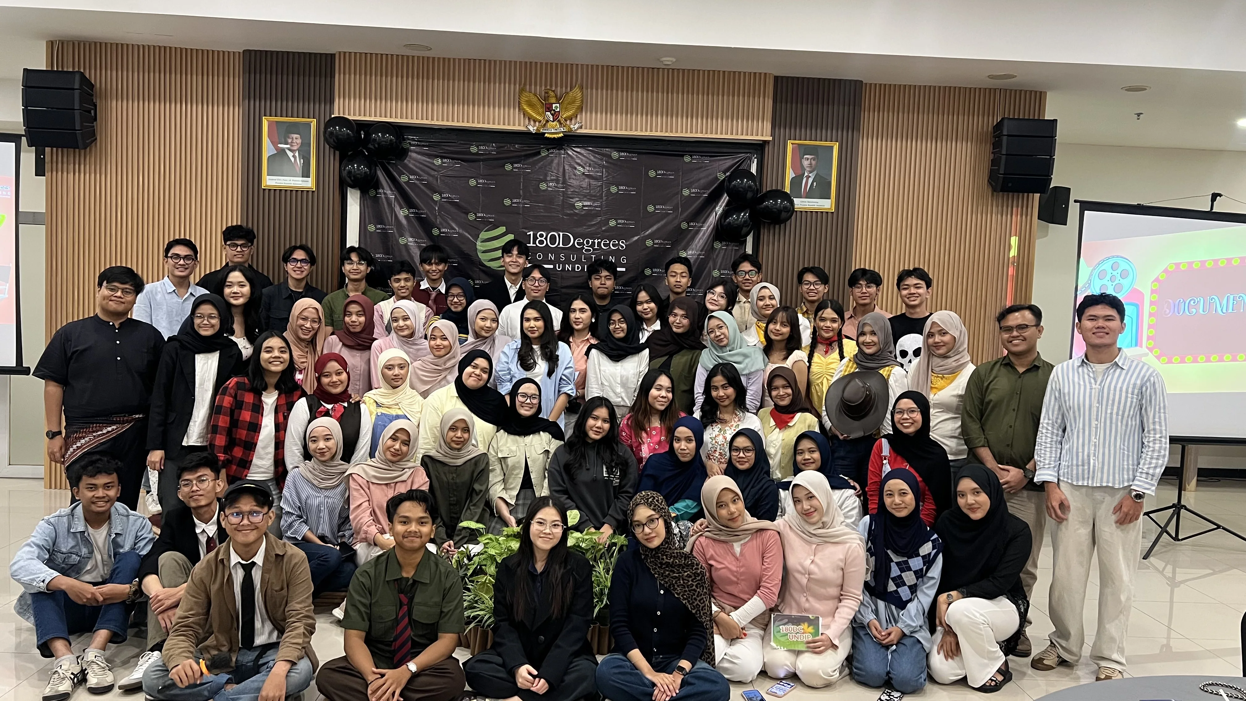 180 Degrees Consulting UNDIP community gathering
